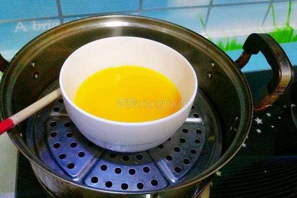 香菇酱蒸蛋的做法图解8