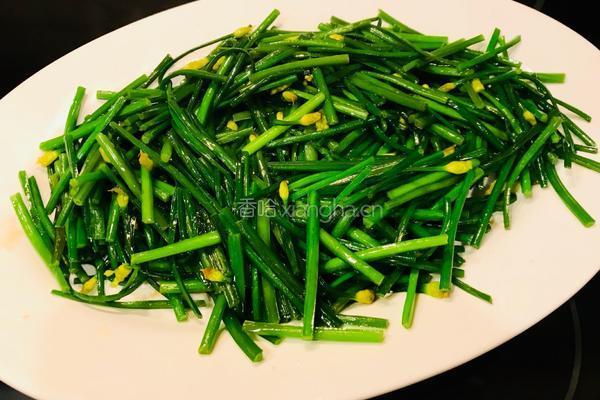 香炒韭菜花牛肉的做法图解15