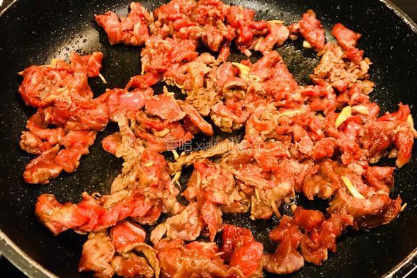 香炒韭菜花牛肉的做法图解16