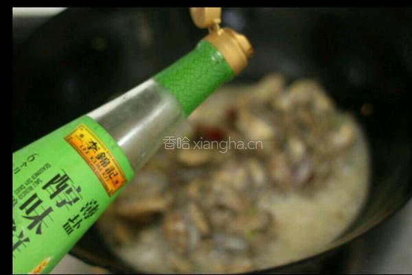 蒜香蛤蜊的做法图解6