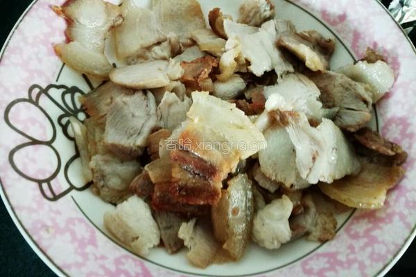 洋葱回锅肉的做法图解5