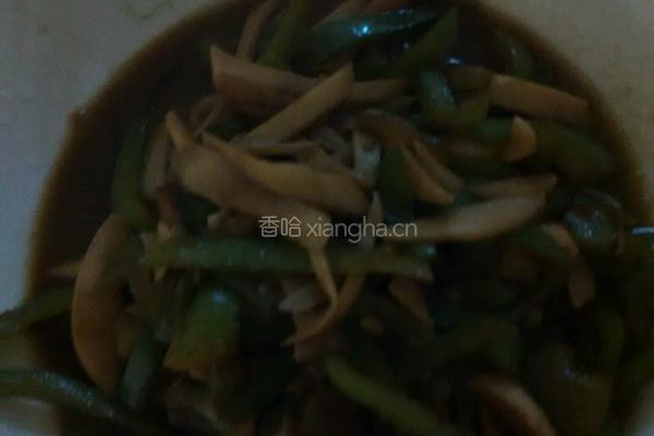 青椒素炒杏鲍菇的做法图解10
