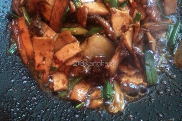 香干回锅肉的做法图解8