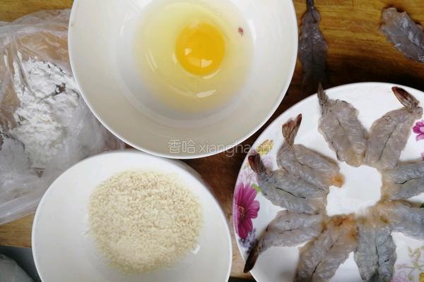 黄金虾排的做法图解6