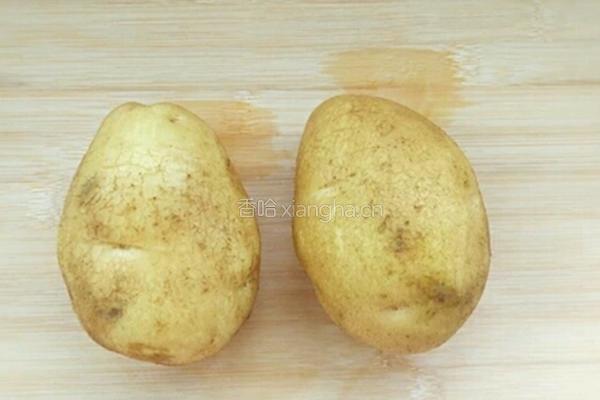 黄金土豆松的做法图解1