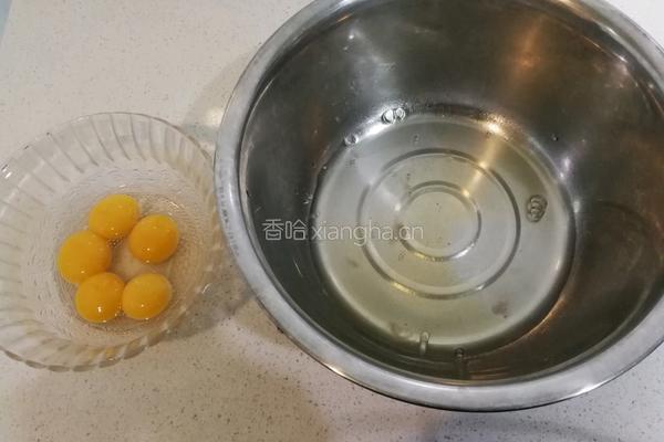 糯米粉条纹戚风蛋糕的做法图解2