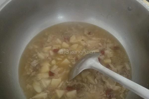 熬白菜的做法图解4