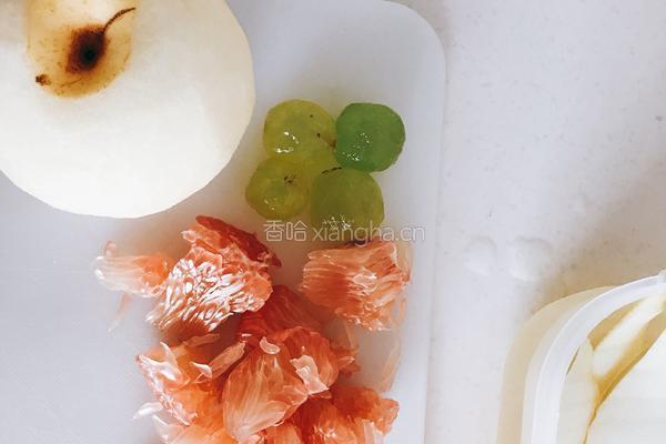 蜂蜜柚子水果茶的做法图解3