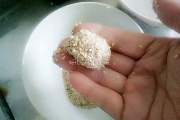 麻团的做法图解7