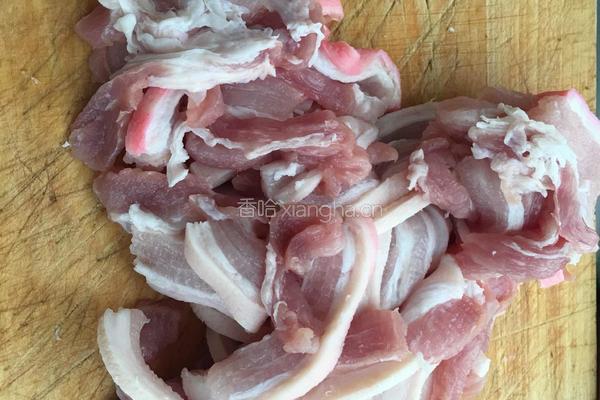 大肉炒面的做法图解2