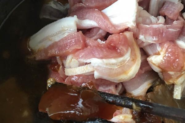 大肉炒面的做法图解3