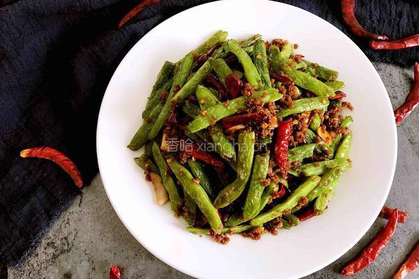 干煸四季豆的做法图解13