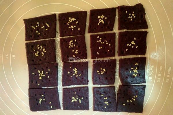 低糖紫薯饼干的做法图解5