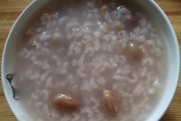 花生粥的做法图解4