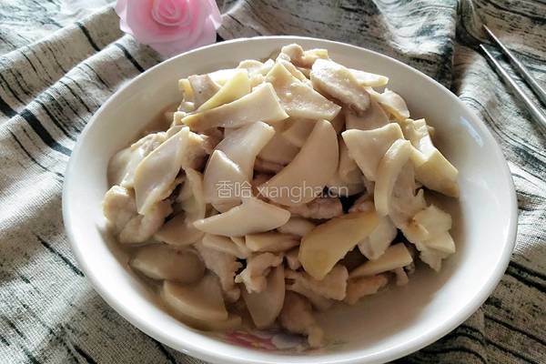 杏鲍菇炒肉的做法图解10