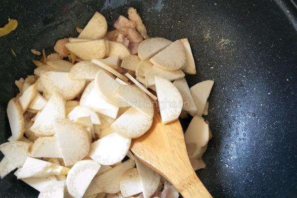 杏鲍菇炒肉的做法图解8