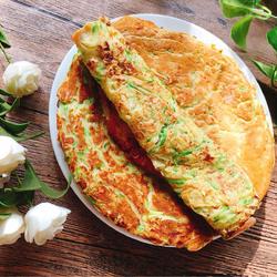 西葫芦燕麦鸡蛋饼的做法[图]