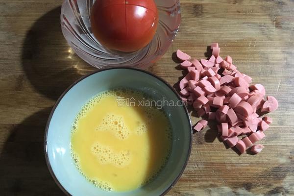 西红柿鸭蛋炒饭的做法图解3