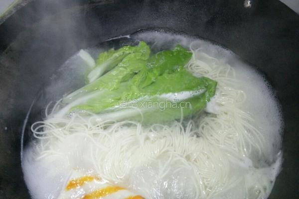 煎蛋面的做法图解4