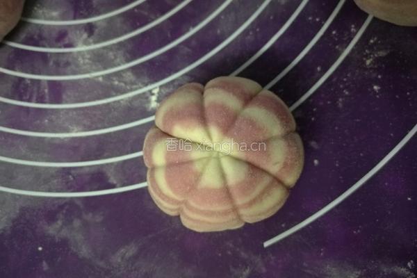 飞碟型豆沙包的做法图解7