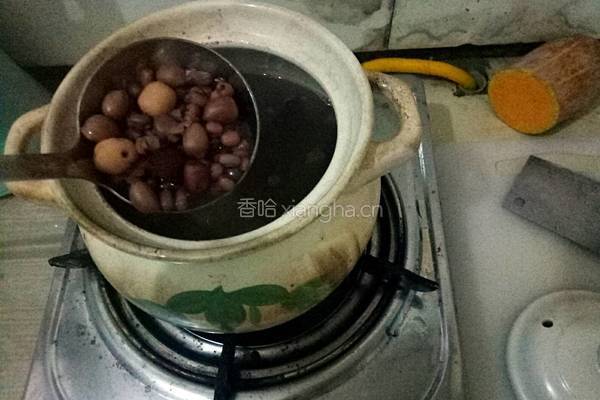 红豆羹的做法图解4