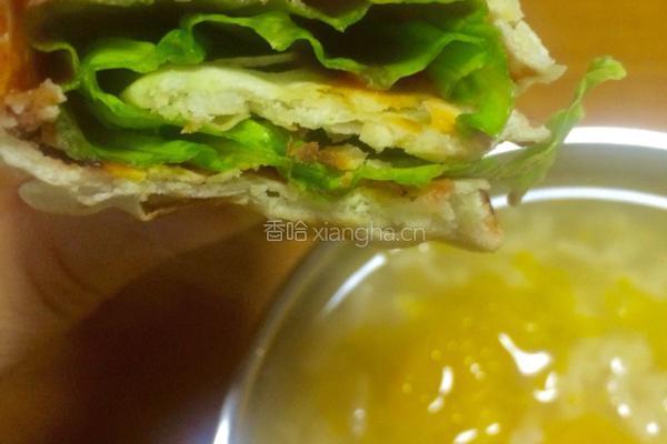 鸡蛋灌饼的做法图解24