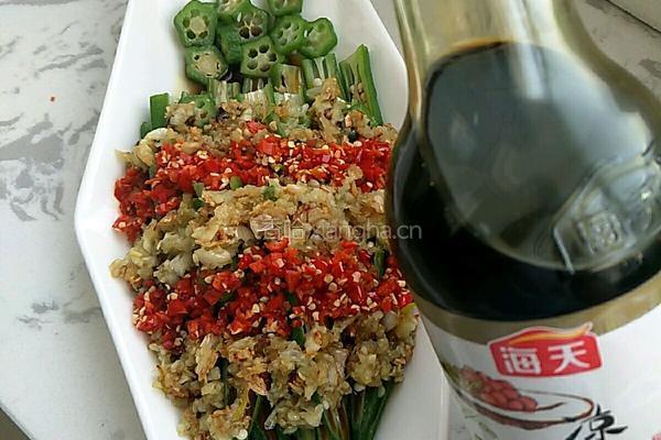 蒜蓉秋葵的做法图解13