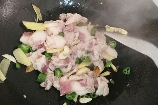 豆角土豆焖面的做法图解3