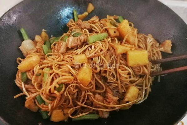 豆角土豆焖面的做法图解10