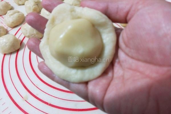 紫薯蛋黄酥的做法图解9