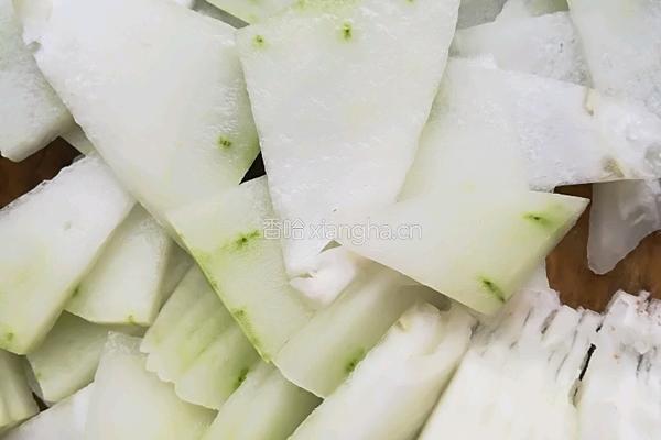 蒜香冬瓜的做法图解1
