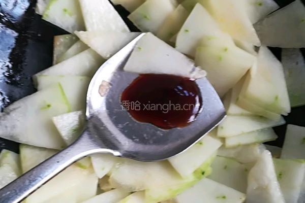 蒜香冬瓜的做法图解3