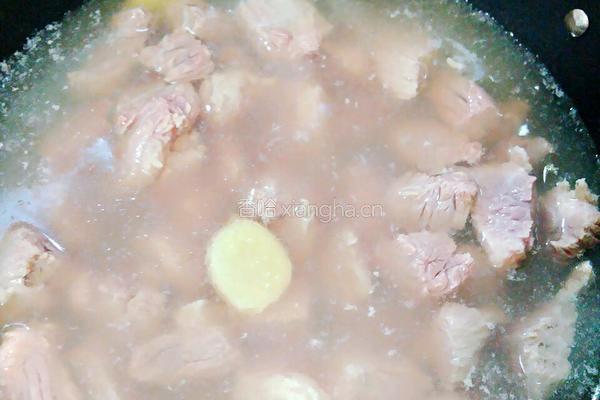 土豆炖牛腩的做法图解5