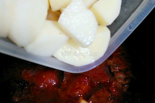 土豆炖牛腩的做法图解15