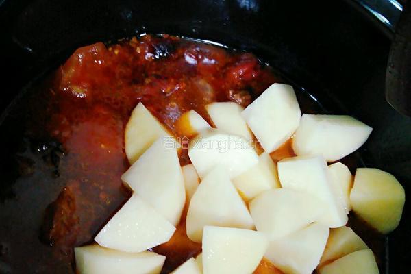 土豆炖牛腩的做法图解16