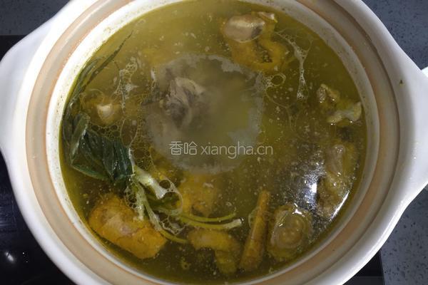 澄清草鸡汤的做法图解13