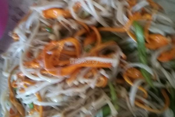 虫草花拌金针菇
