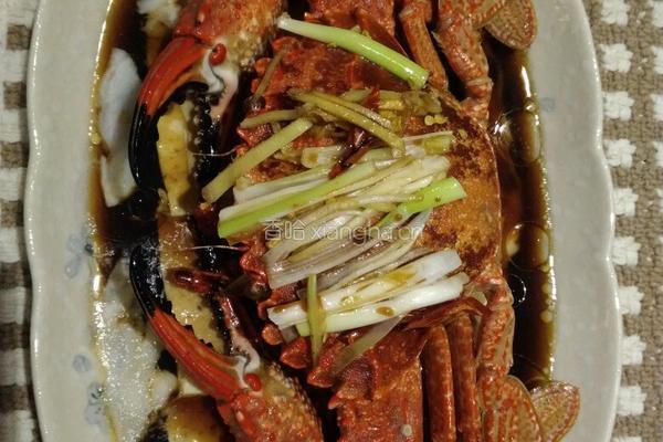 螃蟹蒸豆腐的做法图解4