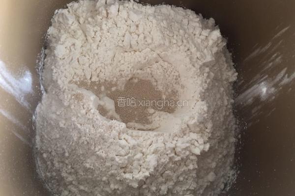 杏仁牛奶排包的做法图解3