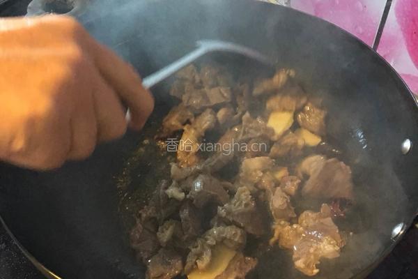 红烧胡萝卜牛肉的做法图解7