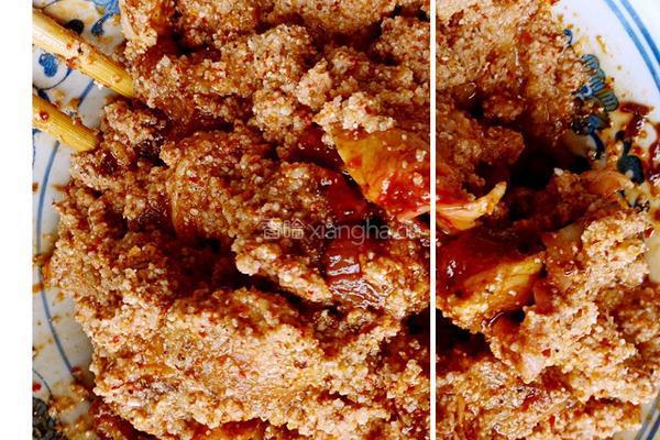 麻辣粉蒸肉的做法图解6
