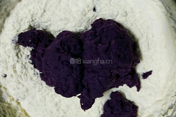紫薯饼干棒的做法图解4