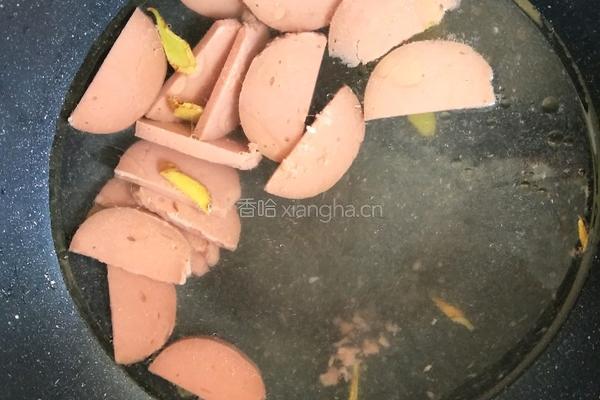 火腿青菜豆腐汤的做法图解7