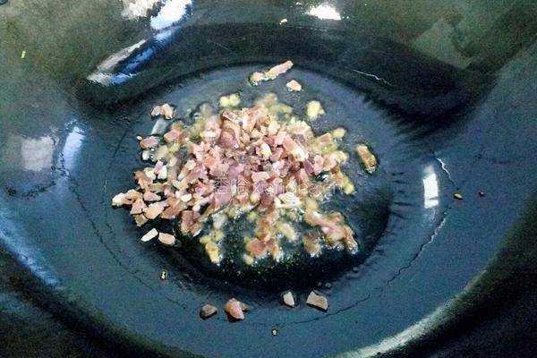腊肉末煸豆角的做法图解6
