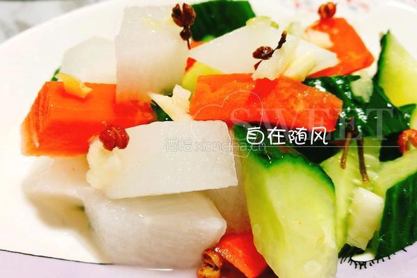 爽口小菜的做法图解1