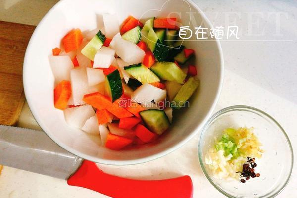 爽口小菜的做法图解3