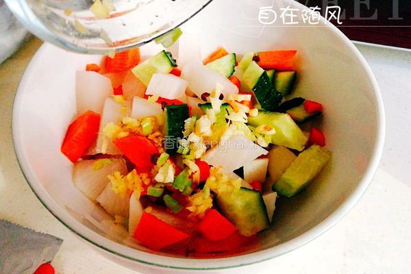 爽口小菜的做法图解4