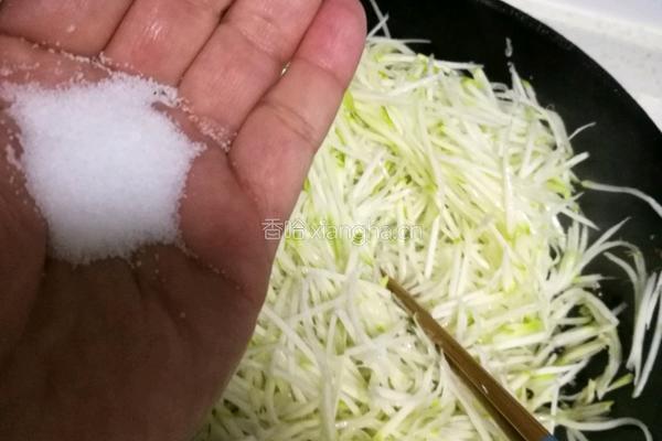呛芥菜丝的做法图解7