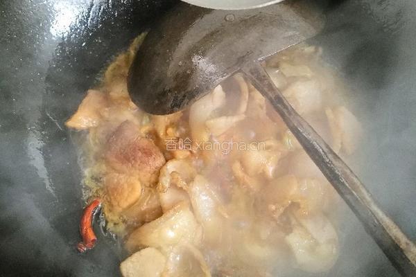 肘子肉炒蒜黄的做法图解7