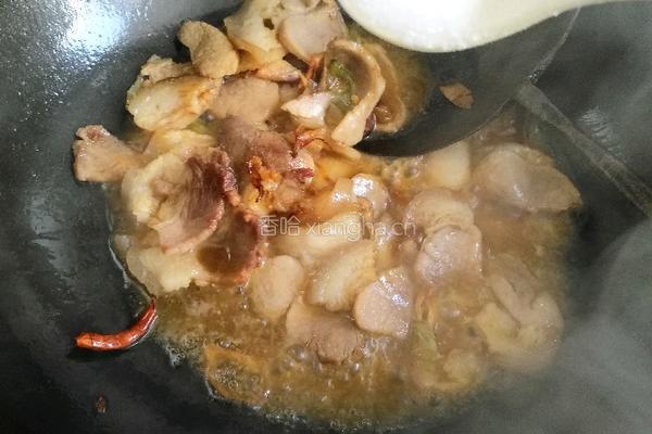 肘子肉炒蒜黄的做法图解8
